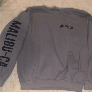 “Malibu” Crewneck sweatshirt from Brandy Melville